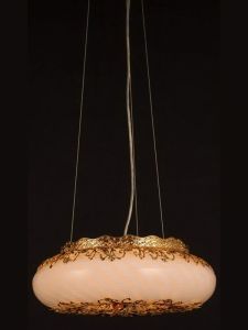 CL254162 Citilux Люстра подвесная Модерн Торо, 4 лампы, золото, белый