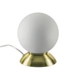 813911-LightStar Настольная лампа, 1 лампа, бронза, белый