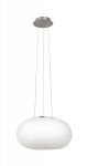 86814 Eglo Люстра подвесная Optica, 2 лампы, никель, белый