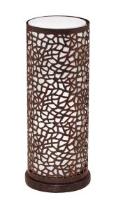 89116 Eglo Настольная лампа Spike, 1 плафон, коричневый, шампань