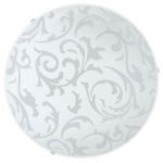 90043 Eglo Светильник настенно-потолочный Scalea, 1 плафон, белый с серым