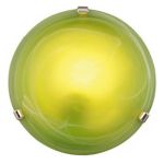 90103/74 Brilliant Светильник потолочный Mauritius, 1 плафон, хром, зеленый 