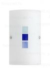 90046/73 Brilliant Светильник настенно-потолочный Kaya, 1 плафон, хром, белый с синим 