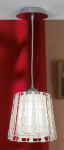 LSX-4106-01 LUSSOLE Светильник подвеснойиз серии Fenigli, 1 лампа, белый, хром 