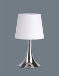 92732/75 Brilliant Настольная лампа Lome, 1 плафон, хром, белый