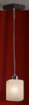 LSL-9006-01 LUSSOLE Светильник подвесной из серии Costanzo, хром, венге, 1 плафон   