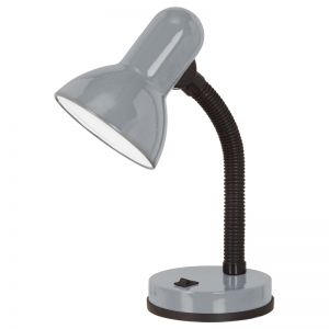 90977-Eglo Настольная лампа Basic, 1 плафон, серый с черным