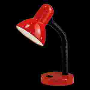 9230 Eglo Настольная лампа Basic, 1 плафон, красный с черным