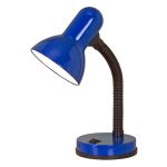 9232-Eglo Настольная лампа Basic, 1 плафон, синий с черным
