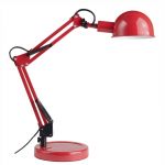 92805/01 Brilliant Настольная лампа Felicio, 1 плафон, красный с черным 
