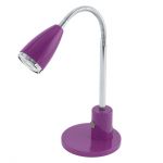 92874-Eglo Настольная лампа Fox, 1 плафон, фиолетовый с хромом