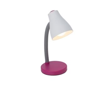 92931/78 Brilliant Настольная лампа Borgo, 1 плафон, серый с розовым, белый