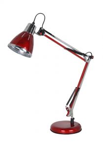 A2245LT-1RD ArteLamp Настольная лампа, 1 плафон, хром, черный, красный