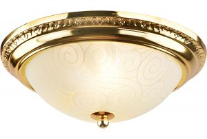 A3013PL-2GO Arte Lamp Светильник настенно-потолочный, 2 лампы, золото, белый