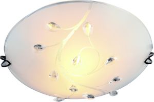 A4040PL-3CC Arte Lamp Светильник настенно-потолочный Jasmine, 3 лампы, хром, белый с прозрачным