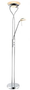 A4399PN-2CC Arte Lamp Торшер с лампой для чтения  Duetto, 1 плафон, хром, белый