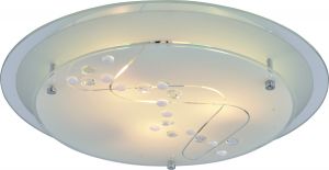 A4890PL-3CC Arte Lamp Светильник настенно-потолочный Belle, 3 лампы, хром с белым и прозрачным