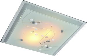 A4891PL-2CC Arte Lamp Светильник настенно-потолочный Belle, 2 лампы, хром с белым и прозрачным