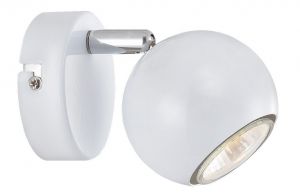 A6251AP-1WH Arte Lamp Спот, 1 лампа, хром, белый