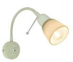 A7009AP-1WG Arte Lamp Спот с гибким рожком, 1 плафон, белый с золотом