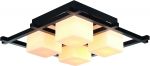 A8252PL-4CK Arte Lamp Люстра потолочная Woods, 4 плафона, коричневый, белый