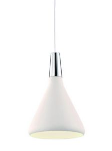 A9154SP-1WH Arte Lamp Подвес, 1 лампа, белый, хром 