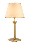 A9185LT-1SG Arte Lamp Настольная лампа Budapest, 1 лампа, белый, золотой 