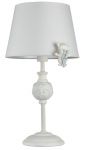 ARM033-11-BL Maytoni Настольная лампа Laurie, 1 лампа, бежевый (с голубым декором)