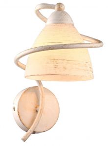 A1565AP-1WG Arte Lamp Бра Fabia, 1 плафон, бело-золотой