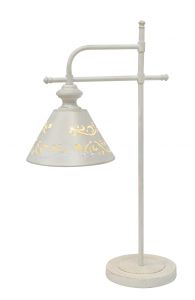 A1511LT-1WG Arte Lamp Настольная лампа Kensington, 1 лампа, бело-золотой