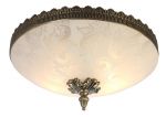A4541PL-3AB Arte lamp Потолочный светильник Crown, 3 лампы, белое стекло с узором