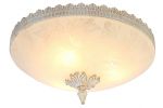 A4541PL-3WG Arte lamp Потолочный светильник Crown, 3 лампы, белое стекло с узором