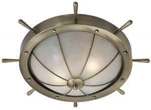 A5500PL-2AB Arte lamp Потолочный светильник Wheel, 2 лампы, бронза античная
