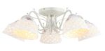 A6616PL-5WG Arte Lamp Люстра Wicker, 5 ламп, керамика с цветочным рисунком