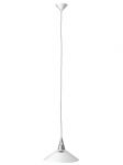 56477/05 Brilliant Подвесной светильник, из серии Chris, 1 лампа, серебро, белый 