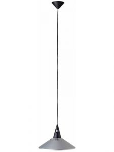 56477/11 Brilliant Подвесной светильник, из серии Chris, 1 лампа, черный, серебро 