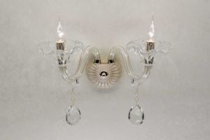 CL351321 Citilux Бра Ирида, 2 лампы, золото, шампань, прозрачный