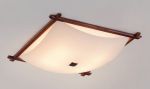 CL932112 Citilux Светильник потолочный, 4 лампы, никель с венге, белый