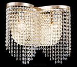 DIA600-02-G Maytoni Светильник настенный хрустальный Toils, 2 лампы, золото, прозрачный
