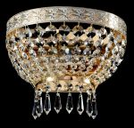 DIA750-WB01-WG Maytoni Светильник настенный хрустальный Diamant, 2 лампы, белое золото