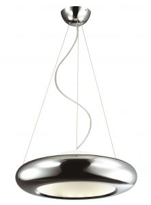1527-28P Favourite Люстра подвесная светодиодная Kreise, 1 плафон, хром, белый