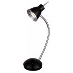 24747 Globo Настольная лампа Seal, 1 лампа, чёрный, хром