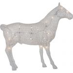 98102 Globo Напольный светильник Horse, 7 ламп, серебристый, прозрачный
