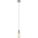 A14 Globo Подвесной светильник Noel, 1 лампа, серый