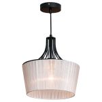 LSN-5416-01 Lussole Светильник подвесной, 1 лампа, металл, текстиль