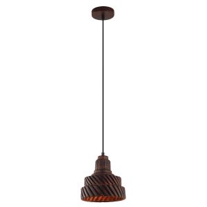 LSP-9659 Lussole Подвес, 1 лампа, коричневый с черным