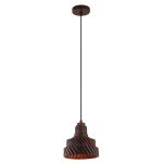 LSP-9659 Lussole Подвес, 1 лампа, коричневый с черным
