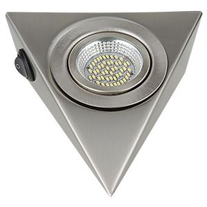 003345 Lightstar Светильник накладной светодиодный угловой Mobiled Ango, 1 лампа, никель