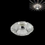004514 Lightstar Светильник встраиваемый Bomo, 1 лампа, круглый, хром