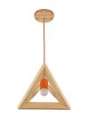 MOD110-01-OR Maytoni Подвес Pyramide, 1 лампа, коричневый, оранжевый, хром